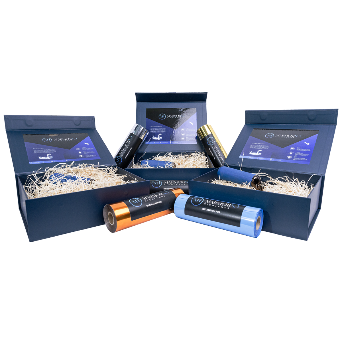 Metallic Transfer Foil Kit – 26 m² + 1Ltr Foil Adhesive